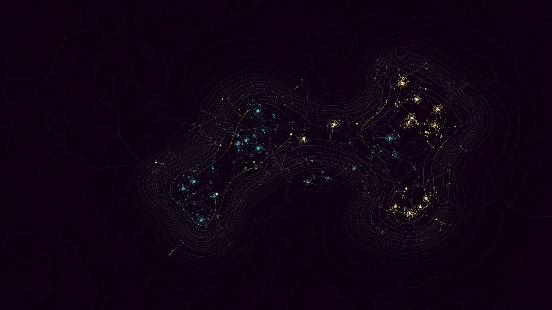 A cartographic survey of an emerging system
